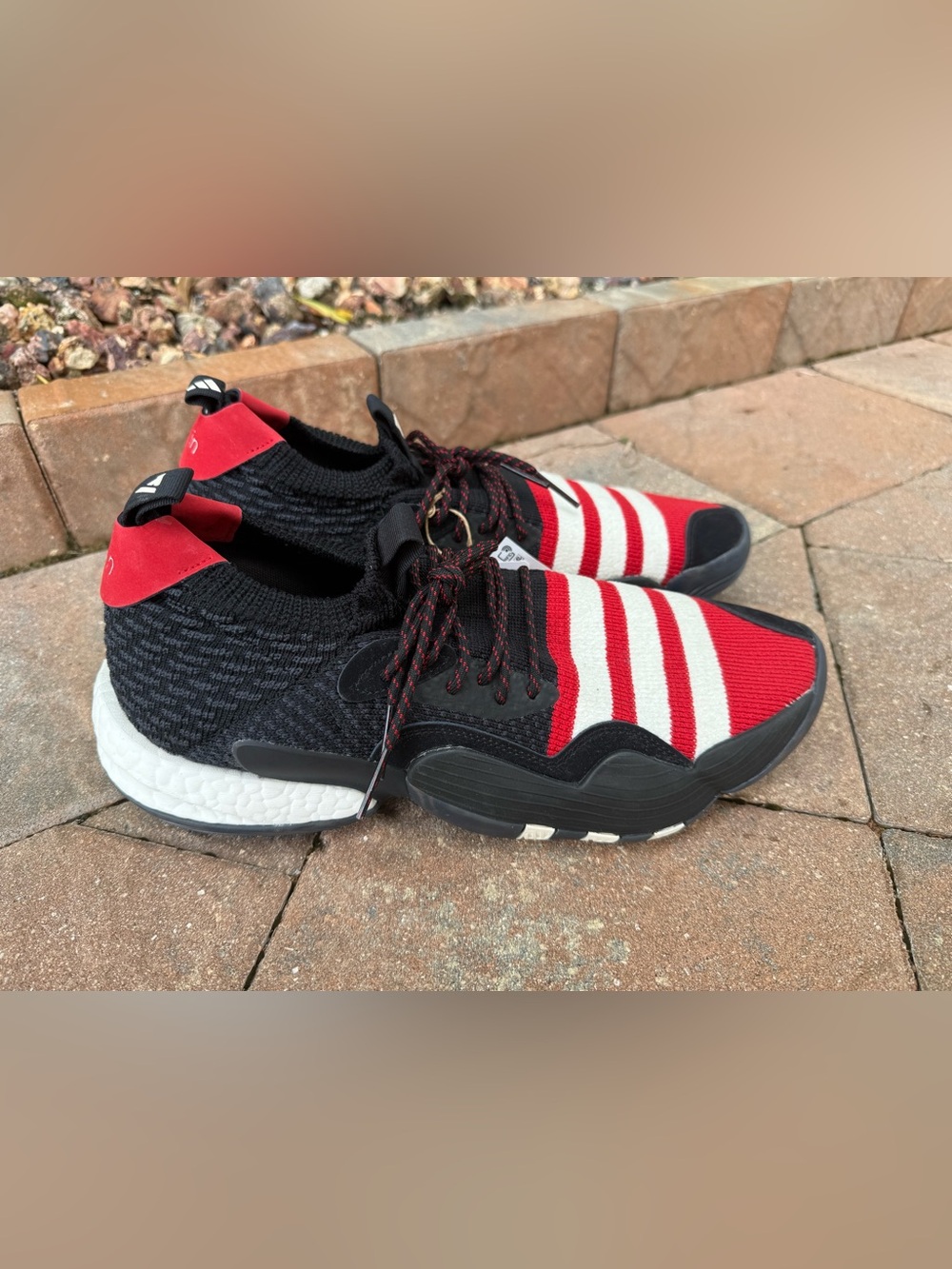 Adidas Trae Young 2 CNY Chinese New Year Black Red White Men Size 12 IF2163